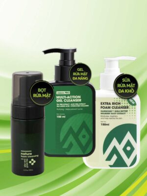 Gel rửa mặt chuyên biệt cho từng loại da chuyên sâu và hiệu quả